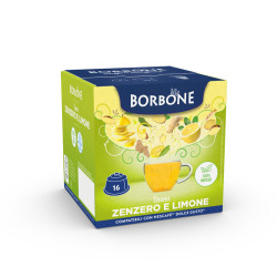 16 Capsule Comp. Dolce Gusto - Tisana Zenzero e Limone - Caffè Borbone