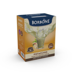 16 Capsule Comp. Lavazza A modo mio - Pistacchio - Caffè Borbone