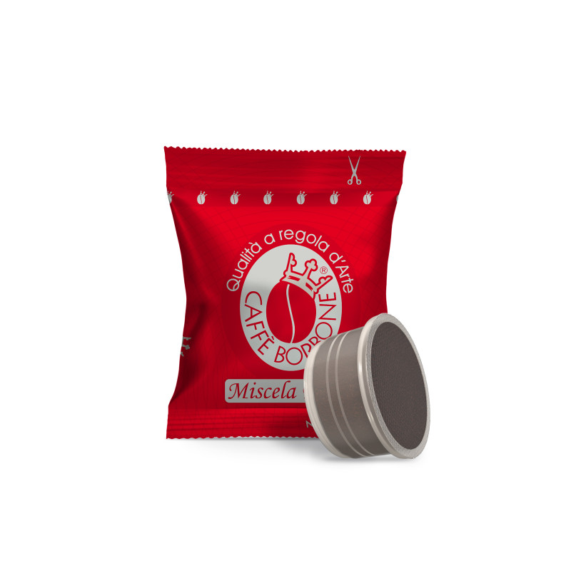 Caffè Borbone - Red Blend - 50 Coffe Capsules  Compatible Lavazza Espresso Point