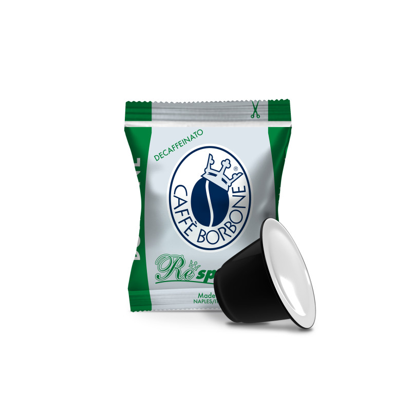 Caffè Borbone - Respresso Miscela Dek - 100 Pezzi - Compatibili con Nespresso