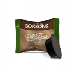 Caffè Borbone 50 Decaf Coffee Capsules Don Carlo Compatible Lavazza A Modo Mio