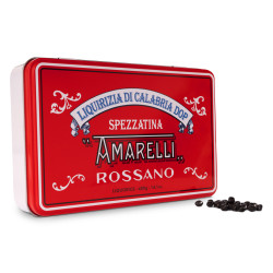 Latta da 400g da collezione Rossa Spezzatina - Liqurizia Amarelli