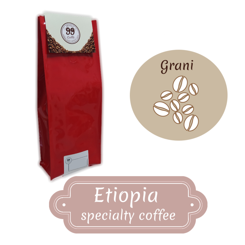 Caffè in Grani - Etiopia specialty coffee - 500 g - 99 Caffè