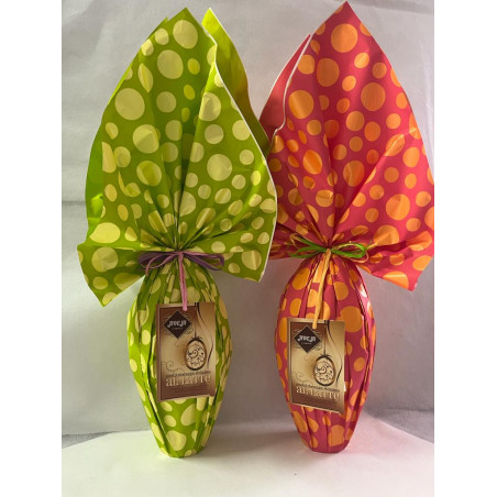 Uovo Pasquale Fondente Fazzoletto - 350 gr - Dolci Aveja