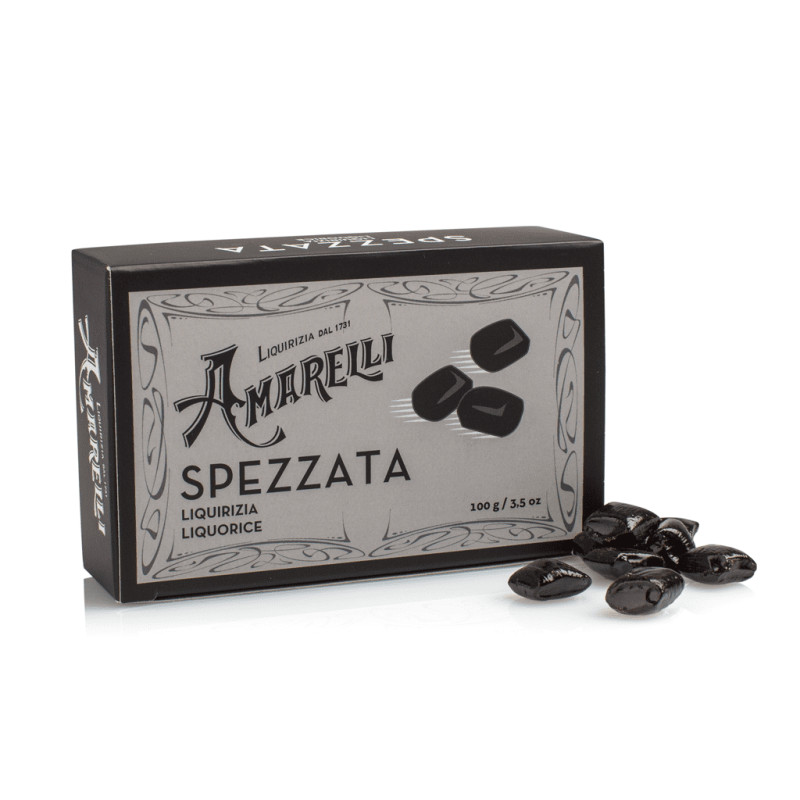 Amarelli - Spezzata Pure Liquorice without extra aromas in regular pieces 100 gr