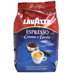 Caffè in Grani Crema e Gusto Classico 1 kg - Lavazza