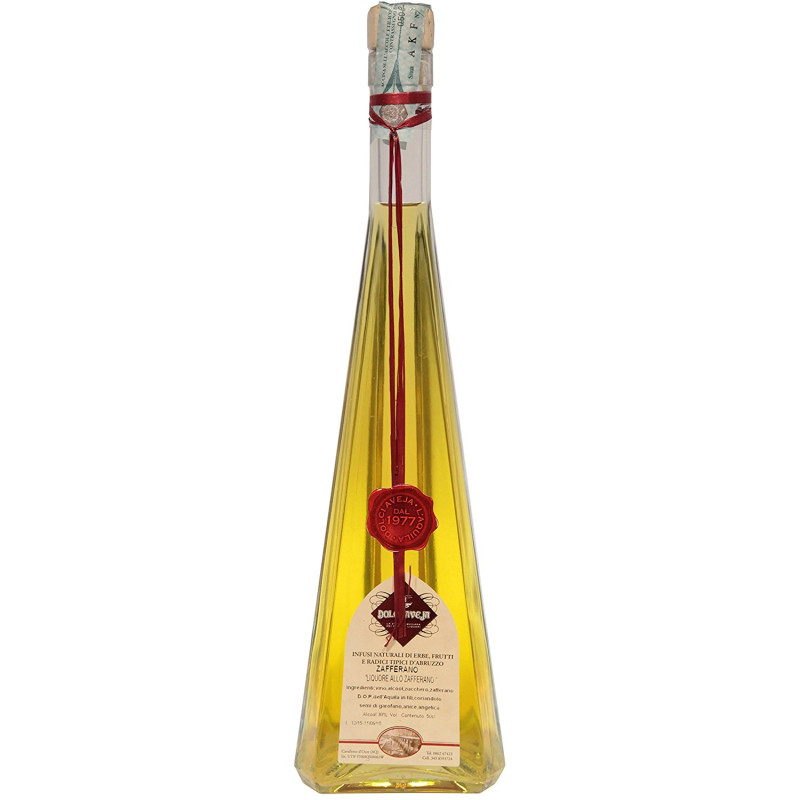 Liquore allo Zafferano -  50 cl triangolare - Dolci Aveja