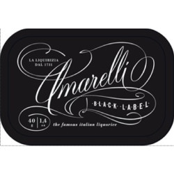 Latta da 40g da collezione Black Label Spezzata - Liqurizia Amarelli