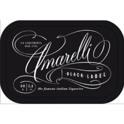 40g Collectible Can Black Label Broken - Amarelli Licorice