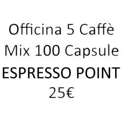 Mix 100 Capsule Compatibili Espresso Point - Officina 5 Caffè
