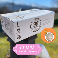 30 Cialde ESE 44mm - Chiara, Miscela Cremosa - 99 Caffè