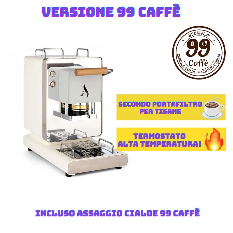 KICCO - Macchina Da Caffè Per Cialde Da 44mm - Nero (Plastica)