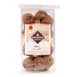 Moka - Biscotti alla Nocciola E Caffè - 350 gr - Dolci Aveja