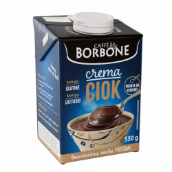 Crema Ciok, Hot and Cold - Brick 550g - Caffè Borbone