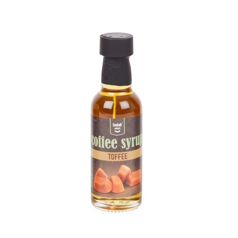 Sciroppo per caffè 45 ml - Gusto Toffee - Funlab