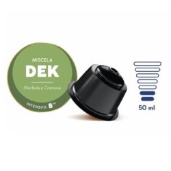 50 Capsule Miscela Dek - Compatibili con Dolce Gusto - Caffè Borbone