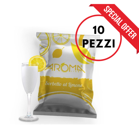Sorbetto al Limone solubile per bar - Confezioni da 8x1000 gr - Aroma Light