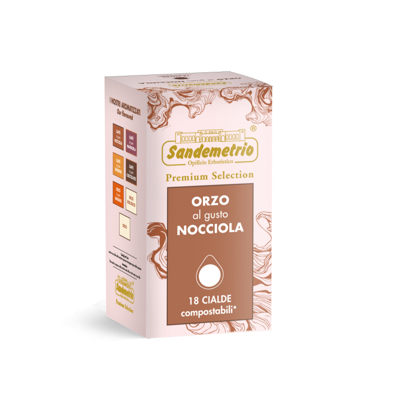 18 Cialde Orzo alla nocciola  - Sandemetrio