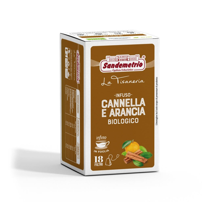 18 Cialde Infuso Cannella e arancia  - Sandemetrio