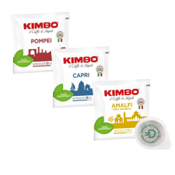 150 Cialde - MIX Degustazione Le Meraviglie del Gusto Pompei + Capri + Amalfi - Kimbo