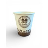 50 Bicchierini Carta Serigrafati 85cc - 99 Caffè