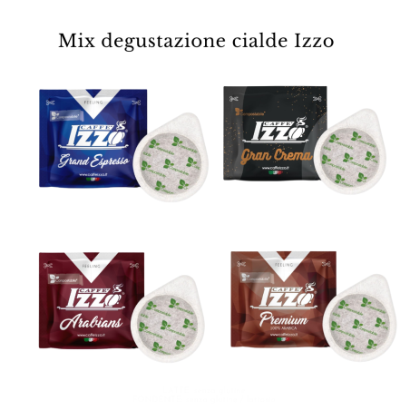 200 Pods - Izzo -  ESE 44 Tasting Kit - 4 Blends