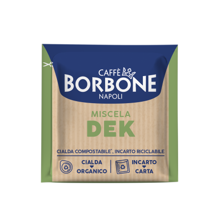 Caffè Borbone - 150 Cialde Miscela Dek -Filtro in Carta da 44mm