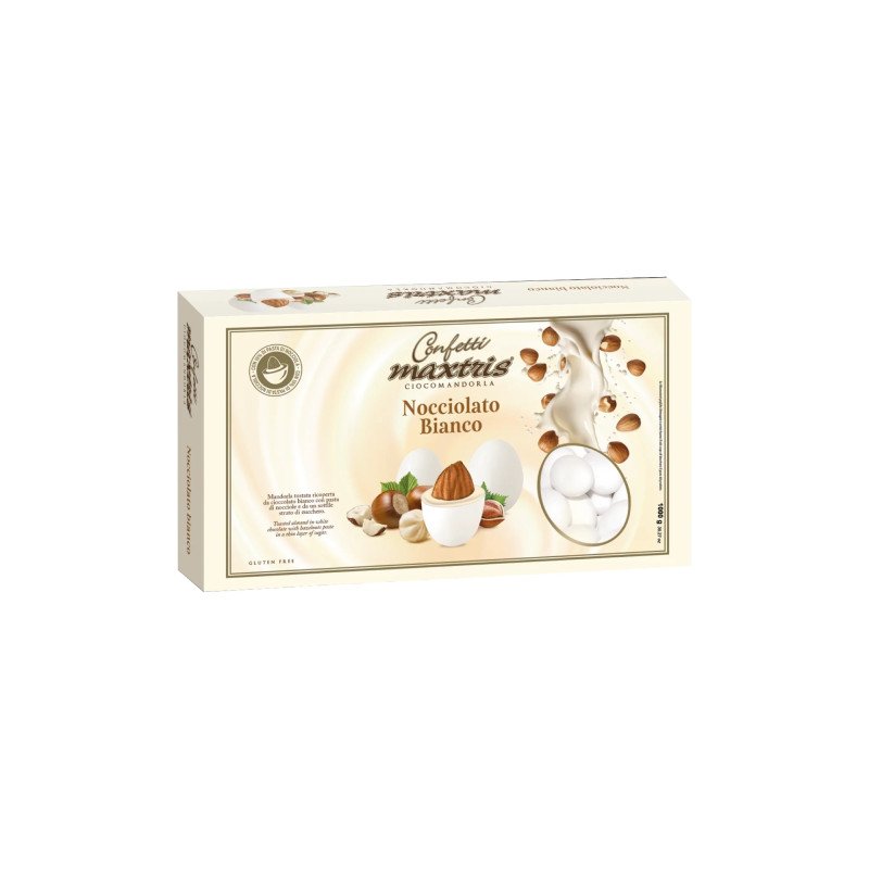 Confetti Maxtris - Nocciolato Bianco - 1 Kg