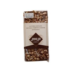 Tavoletta di Cioccolato al Latte con Riso/Farro Soffiato - 90 gr - Dolci Aveja