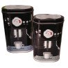 Contenitore Caffè in Latta Decorata – Ideali per la Cucina