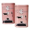 Contenitore Caffè in Latta Decorata – Ideali per la Cucina