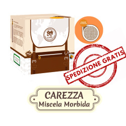 110 Cialde ESE 44mm - Carezza, Miscela Delicata - 99 Caffè