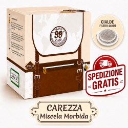 110 Cialde ESE 44mm - Carezza, Miscela Delicata - 99 Caffè