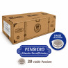 30 Cialde ESE 44mm - Pensiero, Miscela Dek - 99 Caffè