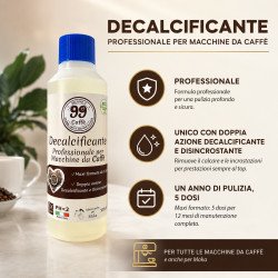 Decalcificante Liquido Professionale  per Macchinette - 300ml - 99 Caffè