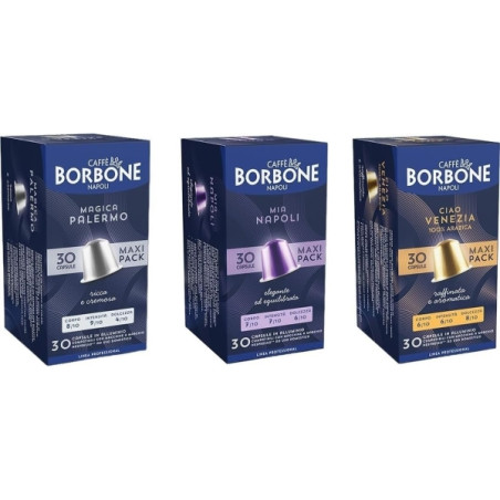 Respresso Alluminio - Capsule Compatibili con Macchine Nespresso - Caffè Borbone