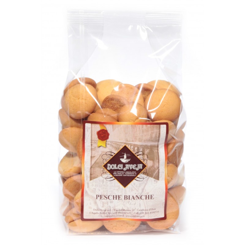 Pesche Bianche - 400 gr - Dolci Aveja