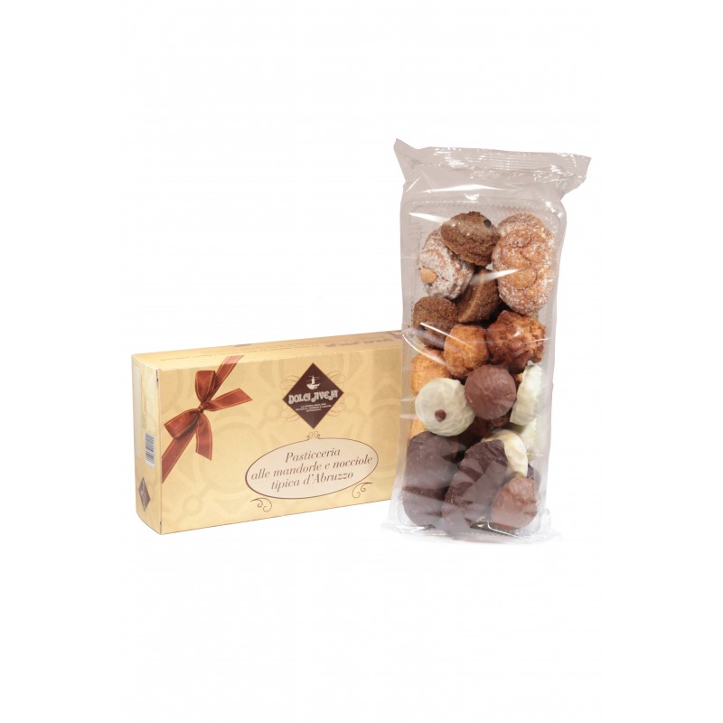 Dolci Aveja - Coffret cadeau Confiserie Au Amandes et Noisettes 400 gr