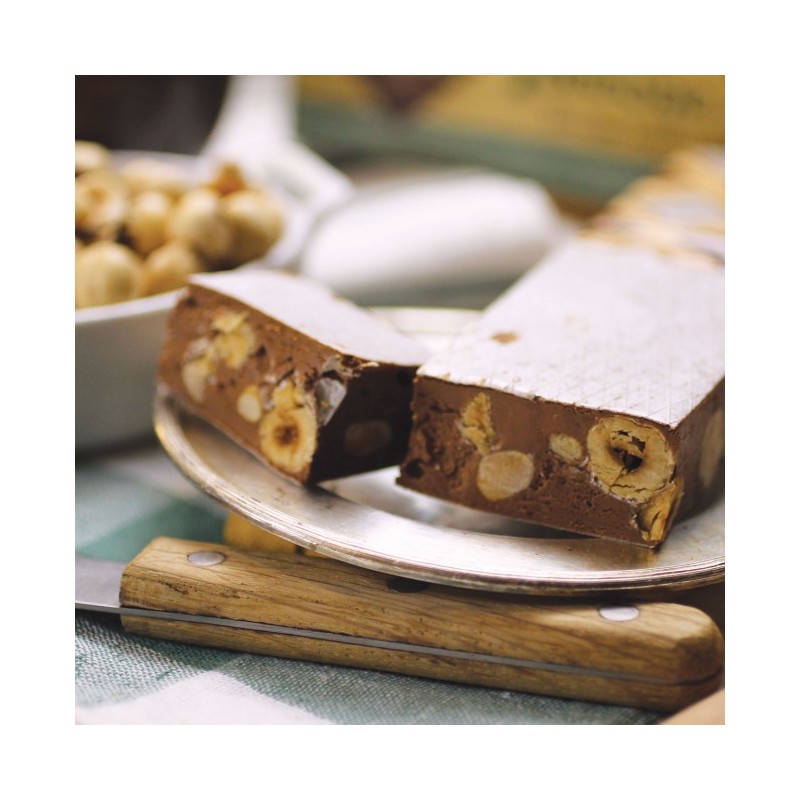  Torrone Aquilano Tenero al Cioccolato - 200 gr - Dolci Aveja