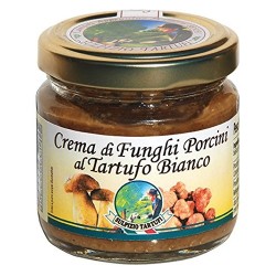 Sulpizio Tartufi - Crema ai funghi porcini e tartufo bianco - 80 gr