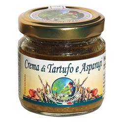 Sulpizio Tartufi - Asparagus and Truffle Cream - 80gr - Original Italian product