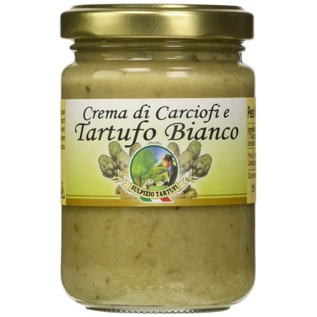 Sulpizio Tartufi - Crema di Carciofi e Tartufo Bianco - 130 gr