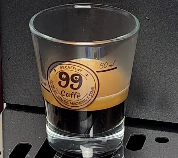 Espresso Pensiero con crema