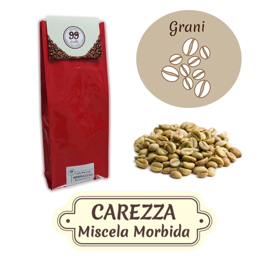 Grani CRUDO 1kg Carezza