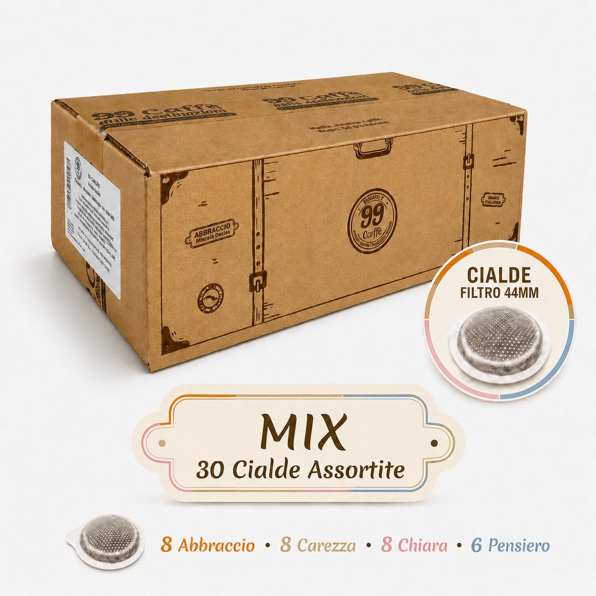 30 ESE Pods Kit Degustazione