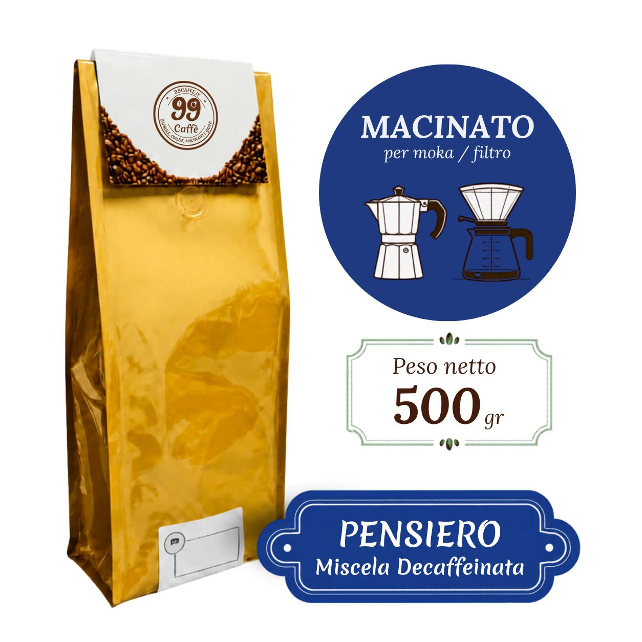 Macinato 500g Pensiero
