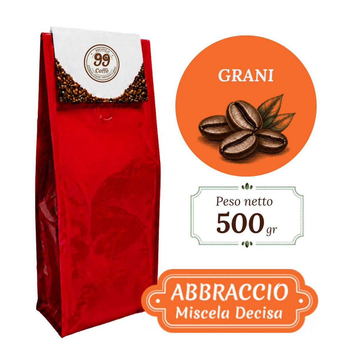 Grani 500g Abbraccio