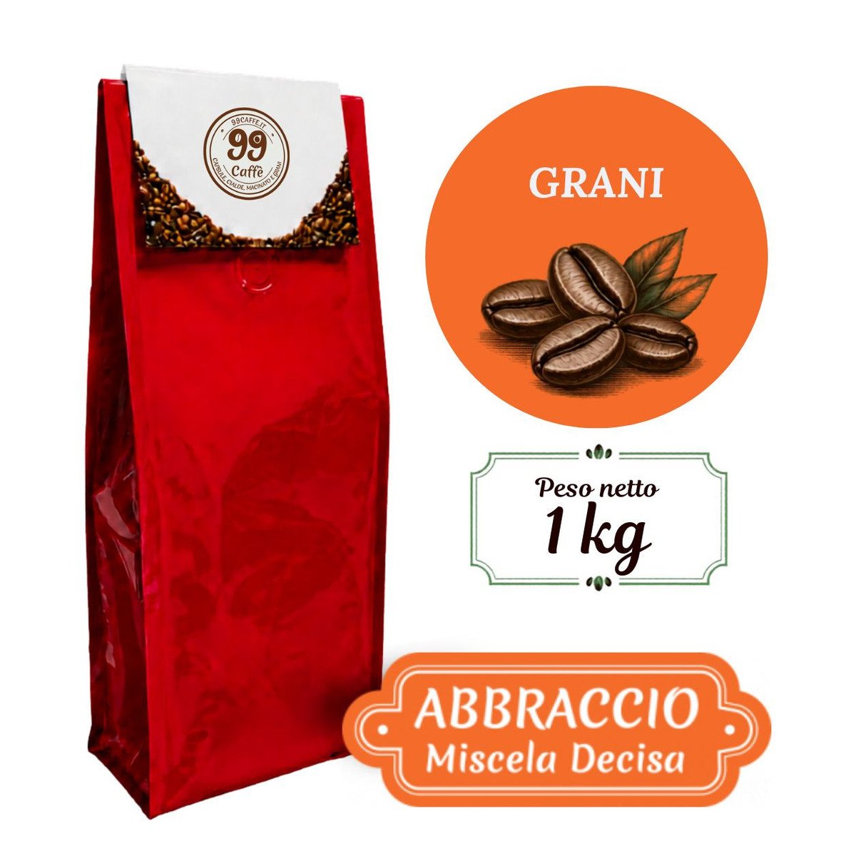 Grani 1kg Abbraccio