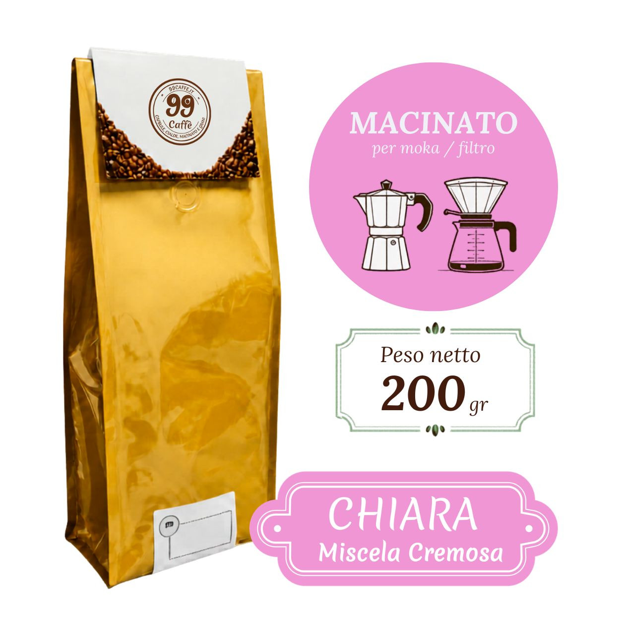 Macinato 200g Chiara